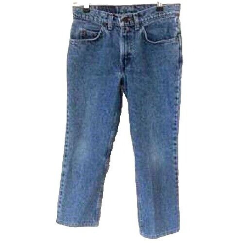 Vintage Levis Jeans 506 Orange Tab Husky USA Straight Mens 30 Boys 29 x 23.5 29‎